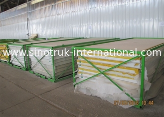 32CBM 12 - 16 Tons Refrigerated Truck Cargo Body 6.3m Length Insulated CKD Panels
