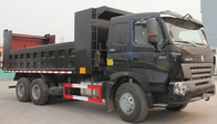 O camião basculante SINOTRUK HOWO A7 6X4 10 do caminhão basculante roda 25-40tons para a construção