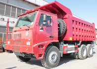 Camiões basculantes altos da mina de carvão da capacidade de carga SINOTRUK 70 toneladas com GV