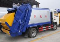 Caminhão da recolha de lixo de RHD 4X2, caminhão comercial 6CBM do compressor do lixo