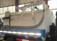 Caminhão da sucção da água de esgoto de SINOTRUK HOWO para a empresa 5-6CBM LHD 4X2 Euro2 do saneamento