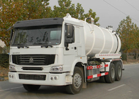caminhão de petroleiro do vácuo de 6X4 Euro2 290HPRoad/caminhão do petroleiro bomba de água de esgoto/de petroleiro sucção da água de esgoto