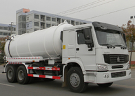 Caminhão SINOTRUK HOWO da sucção da água de esgoto para a empresa 20CBM LHD 336HP do saneamento