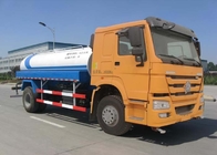 Caminhão 8-12CBM da água da construção da eficiência elevada com 360 graus de rotação
