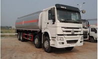 Caminhão de entrega de aço inoxidável 27 CBM do combustível do tanque de armazenamento do óleo do petróleo 8X4
