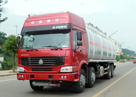 Caminhão de tanque profissional do óleo do alcatrão de carvão, caminhão de petroleiro 28CBM da água do transporte
