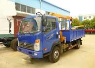 guindaste hidráulico montado caminhão de 4X2 Euro2 3,2 toneladas de XCMG para a engenharia estrutural municipal