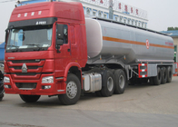 3 eixos de grande resistência 50 de 60CBM de óleo do petroleiro toneladas de caminhão semi com reboque