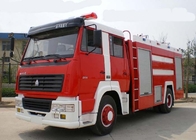 Caminhão SINOTRUK HOWO 8-12CBM 266HP da luta contra o incêndio para o controle de fogo ou polvilhar