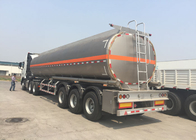 De HOWO A7 do fuel-óleo da entrega caminhão semi com reboque 60000 litros 65000 quilogramas