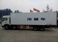 Caminhão refrigerado transporte refrigerado de baixo nível de ruído da caixa dos vegetais do caminhão SINOTRUK