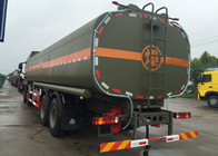 Caminhão de entrega de aço inoxidável 30 CBM do combustível do tanque de armazenamento do óleo do petróleo 8X4 de HOWO