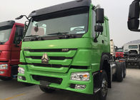 Veículo do caminhão do verde do chassi SINOTRUK HOWO ZZ1257N4341W do caminhão da carga de Dropside