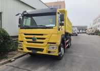 Amarelo de levantamento médio do × 4 de Sinotruk Howo Tipper Dump Truck 10Wheels 400Hp 6