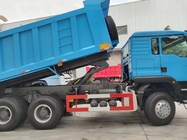 Rodas azuis HOWO Tipper Dump Truck High Horsepower 371HP de LHD 6×4 10