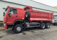 Sinotruk Howo Tipper Dump Truck 380Hp 6 × 4 20CBM Tipo U Box 10 rodas