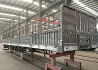 Do aço carbono da utilidade reboques semi 30-60 toneladas para o transporte especial dos bens