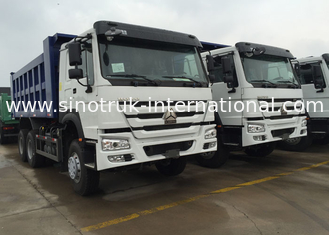 Ventral Lifting Commercial Dump Truck Sinotruk Howo 5400 * 2300 * 1500mm Cargo Body
