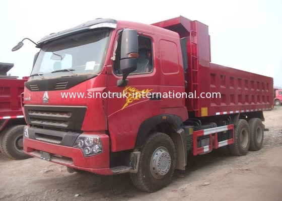 O camião basculante SINOTRUK HOWO A7 420HP 6X4 10 do caminhão basculante roda 25 toneladas