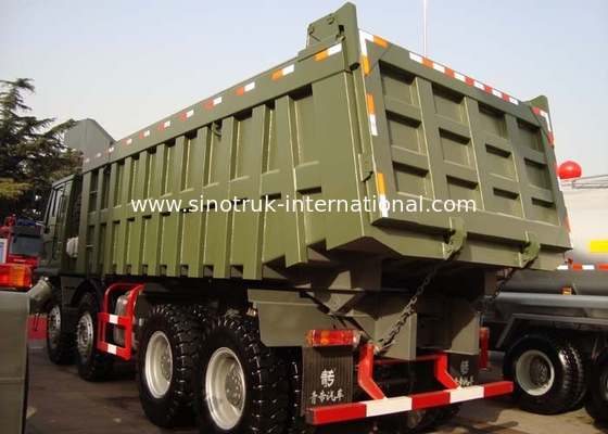 O camião basculante SINOTRUK HOWO A7 420HP 6X4 10 do caminhão basculante roda 25 toneladas