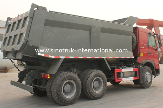 Camião basculante SINOTRUK HOWO A7 371HP do caminhão basculante para minar ZZ3257N3847N1