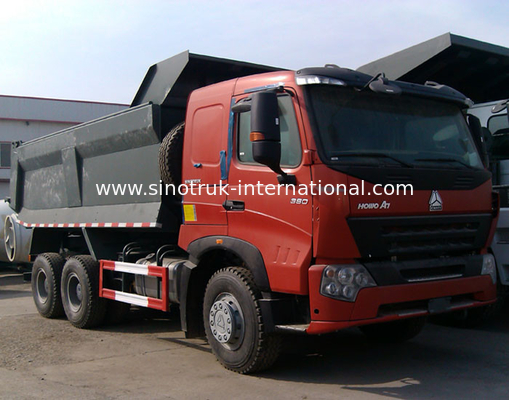 Camião basculante SINOTRUK HOWO A7 371HP do caminhão basculante para minar ZZ3257N3847N1