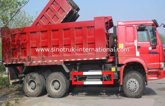 O camião basculante SINOTRUK HOWO 10 do caminhão basculante roda a capacidade de carga 25-40tons 10-25CBM