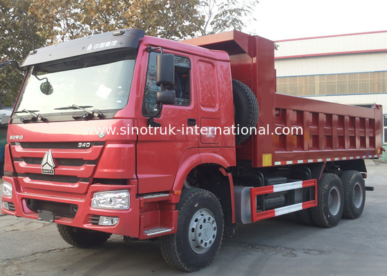 O camião basculante SINOTRUK HOWO 10 do caminhão basculante roda 371HP a areia ou as pedras da carga 25-40tons