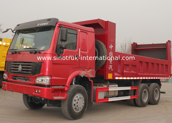 Bens ZZ3257N3647A da carga 30tons do camião basculante SINOTRUK HOWO 6X4 371HP do caminhão basculante