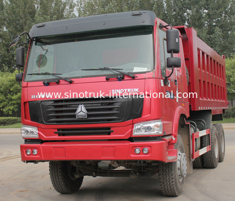 Bens ZZ3257N3647A da carga 30tons do camião basculante 6X4 371HP do caminhão basculante de SINOTRUK HOWO