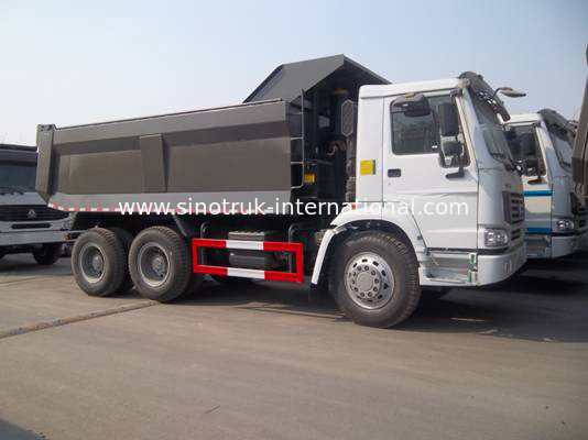 Camião basculante SINOTRUK HOWO 25tons 371HP 10wheels RHD 10-25CBM ZZ3257N3647A do caminhão basculante