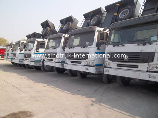 Camião basculante SINOTRUK HOWO 25tons 371HP 10wheels RHD 10-25CBM ZZ3257N3647A do caminhão basculante