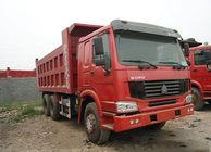 Camião basculante SINOTRUK HOWO 371HP 6X4 LHD 25-40tons 10-25CBM ZZ3257N3447A1 do caminhão basculante