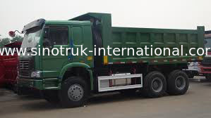 Camião basculante 336HP 6X4 LHD 25-40tons 10-25CBM ZZ3257N3447A1 do caminhão basculante de SINOTRUK HOWO