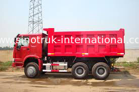 Camião basculante 336HP 6X4 LHD 25-40tons 10-25CBM ZZ3257N3447A1 do caminhão basculante de SINOTRUK HOWO