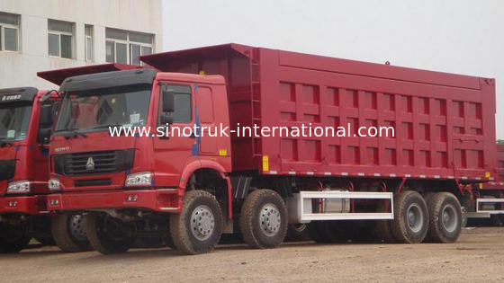 Camião basculante 371HP 8X4 LHD 31tons 20-30CBM ZZ3317N3867W do caminhão basculante de SINOTRUK HOWO