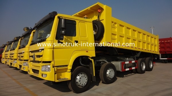 Camião basculante 371HP 8X4 LHD 31tons 20-30CBM ZZ3317N3867W do caminhão basculante de SINOTRUK HOWO