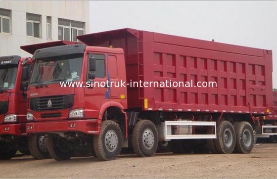 Camião basculante 371HP 8X4 LHD 31-60tons 20-30CBM ZZ3317N3867W do caminhão basculante de SINOTRUK HOWO
