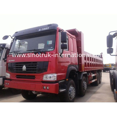 Camião basculante 371HP 8X4 LHD 31-60tons 20-30CBM ZZ3317N3867W do caminhão basculante de SINOTRUK HOWO