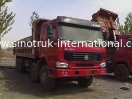 Camião basculante 371HP 8X4 LHD 31tons 20-30CBM ZZ3317N3867W de SINOTRUK HOWO