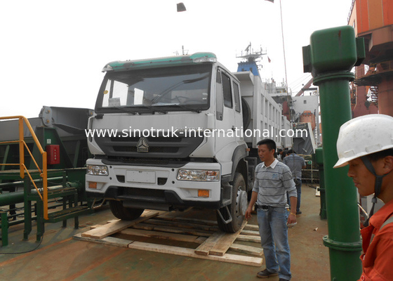 Príncipe dourado 6X4 290HP 25tons 10-25CBM ZZ3251M3241W do camião basculante SINOTRUK do caminhão basculante