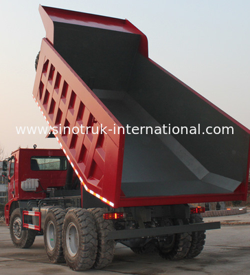 Camião basculante SINOTRUK HOWO 70 LHD de mineração 371HP 70tons ZZ5707S3640AJ do caminhão basculante