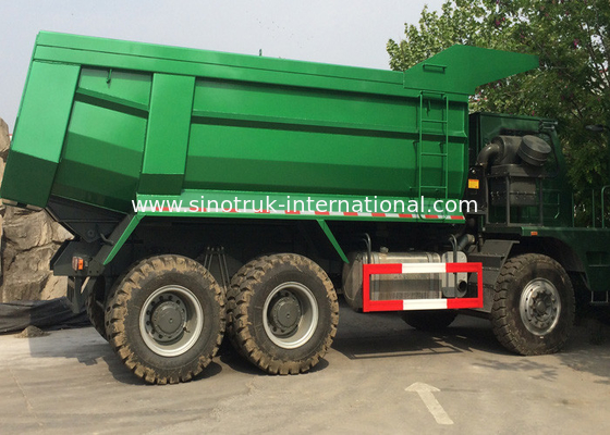 SINO consumo de combustível resistente do camião basculante caminhões/10 371HP do veículo com rodas de HOWO baixo