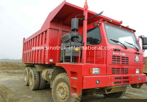 Camião basculante do caminhão basculante do motor de D12.42 420HP, camião basculante 6X4 de dez veículos com rodas