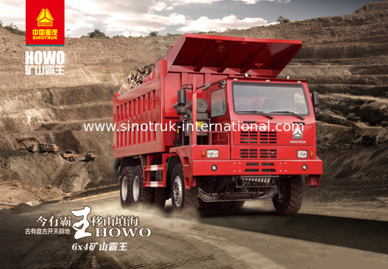 Camião basculante do caminhão basculante da mineração, camião basculante 6x4