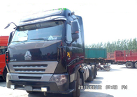 caminhões resistentes do trator de 6X4 HOWO, 4 tratores eletrônicos e camiões basculantes do motor diesel da injecção do curso