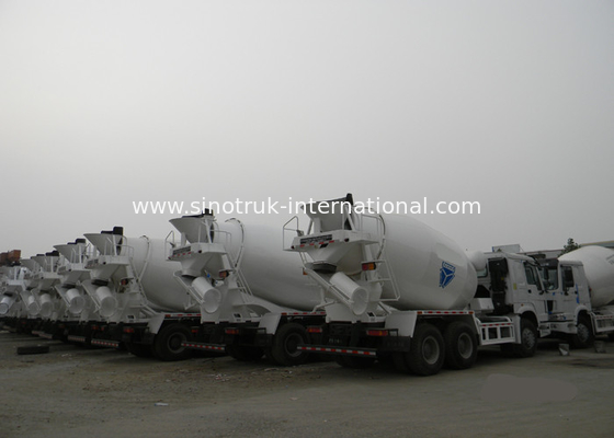 caminhão ZZ5257GJBM3647W da bomba do misturador concreto de 9CBM 290HP 6X4 LHD