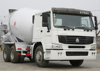 O caminhão móvel do misturador concreto, 9CBM 290HP 6X4 LHD apronta o reboque do concreto da mistura