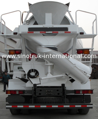 Caminhão concreto 10CBM 371HP 6X4 LHD da bomba do equipamento A7 do misturador concreto