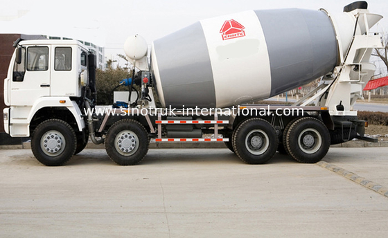 Eficiência running alta concreta industrial durável do veículo 8×4 do misturador
